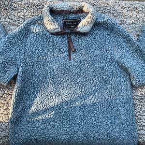 True grit Sherpa pullover